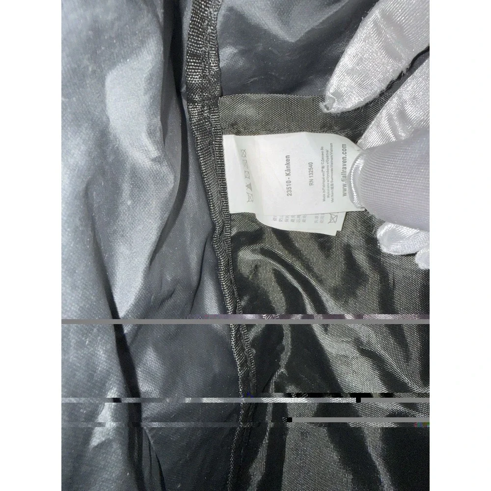 Fjallraven Kanken 23510‎ Classic Unisex Water resistant Zip Backpack In Black